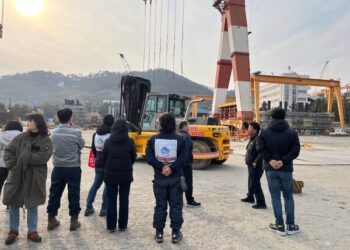 신한중공업서 하청노동자 사망…“사고 당시 신호수 부재”