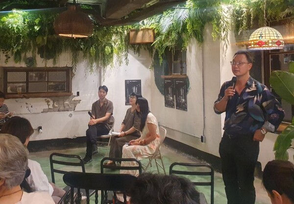 생태계‧환경연구단체 ‘생명다양성재단’과 창작집단 ‘이야기와 동물과 시’가 27일 오후 서울 중구 어스돔에서 토크행사 ‘이야기와 야생과 시’를 진행했다. 사진=최나영 기자